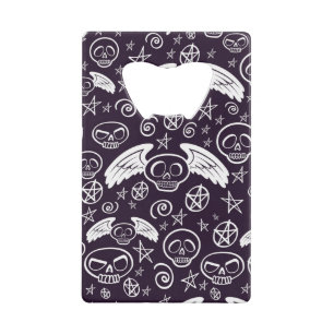 "Voodoo"-patroon Kredietkaart Flessenopener