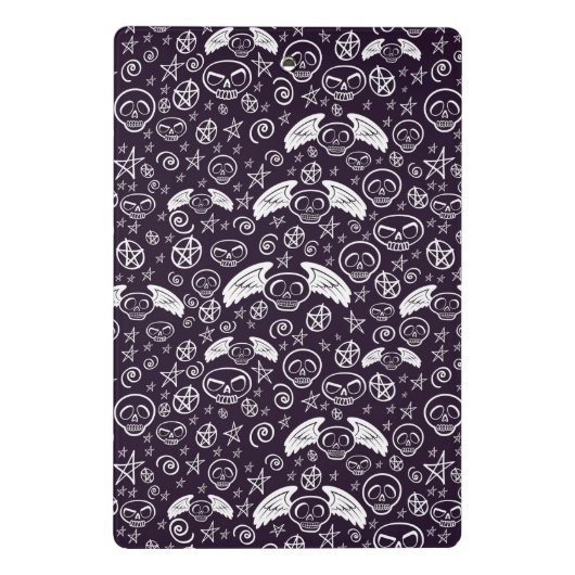 "Voodoo"-patroon Mini Klembord (Achterkant)