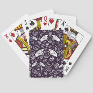 "Voodoo"-patroon Speelkaarten