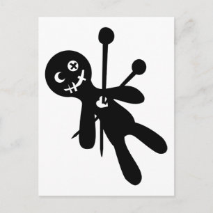 Voodoo-pop Briefkaart