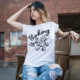 voodoo-pop   Denken aan jou Halloween T-shirt