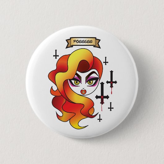 Voodoo "Possess" Button (Voorkant)