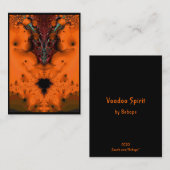 Voodoo Spirit ATC Visitekaartje (Voorkant / Achterkant)