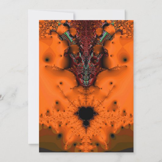 Voodoo Spirit Halloween Invitation (Devant)