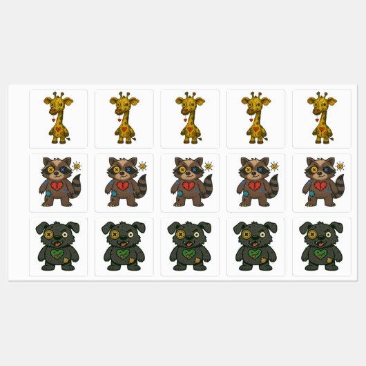 Voodoo Sticker Pack – Broken Hearts Crew Vol.2 (Vel)