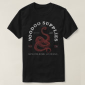 Voodoo Supplies New Orleans Louisiana, Creepy Occu T-shirt (Design voorkant)