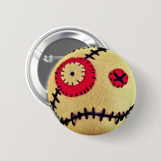 Voodoo Tan Poison Ronde Button 5,7 Cm (Voorkant /achterkant)