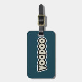 Voodoo Token Acryl Bagagelabel (Voorkant verticaal)