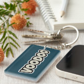 Voodoo Token Acryl Sleutelhanger (Voorkant Rechts)