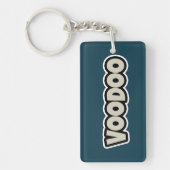 Voodoo Token Acryl Sleutelhanger (Voorkant)