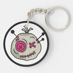 Voodoo Token Acryl Sleutelhanger dubbelzijdig