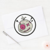 Voodoo Token Classic Ronde Stickers (Envelop)