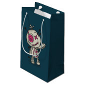 Voodoo Token Gift Bag - Medium, Glanzend Klein Cadeauzakje (Achterkant Gekanteld)