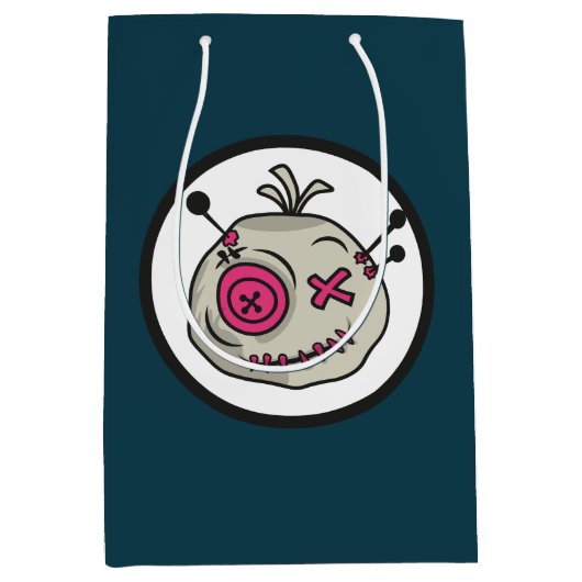 Voodoo Token Gift Bag - Medium, Glanzend Medium Cadeauzakje (Voorkant)