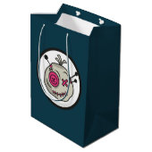 Voodoo Token Gift Bag - Medium, Glanzend Medium Cadeauzakje (Achterkant Gekanteld)