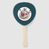 Voodoo Token Paddle Program Fan Handwaaier (Voorkant)