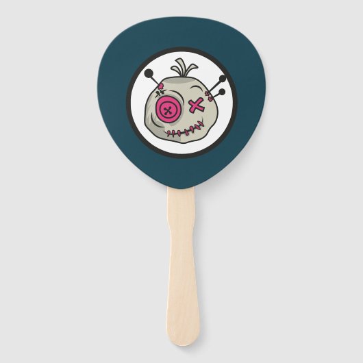 Voodoo Token Paddle Program Fan Handwaaier (Voorkant)