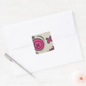 Voodoo Token Square Stickers (Envelop)