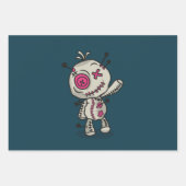 Voodoo Token Wrapping Paper Flat Sheet Set van 3 (Voorkant)