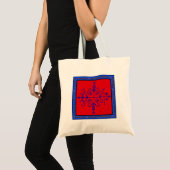 VooDoo Veve Magik - Papa Legba Tote Bag (Voorkant (product))