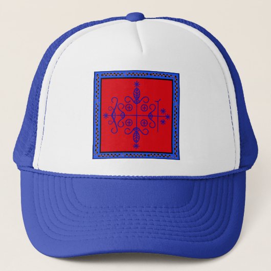 VooDoo Veve Magik - Papa Legba Trucker Pet (Voorkant)