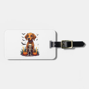 Voodoo Vizsla Hond Bagagelabel