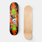Voodoschedel Skateboard (Voorkant)