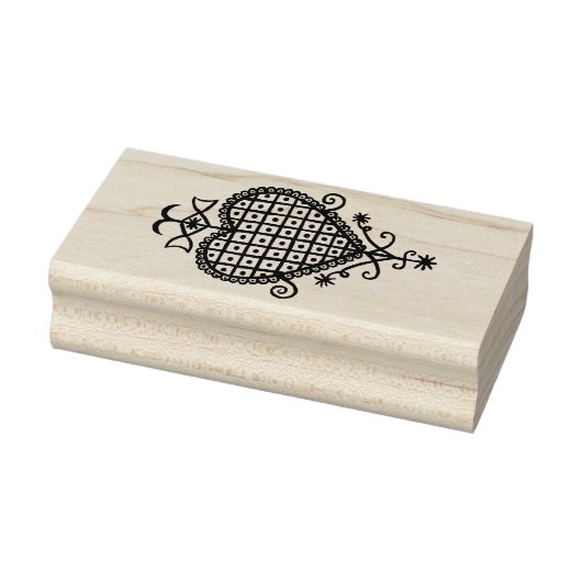 VooDou Veve "Love Heart" Rubber Stamp Rubberstempel (Stempel)