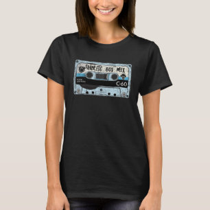 voor 80s muziekfans old school cassette retro dist t-shirt