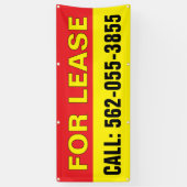 Voor aangepaste bewerkbare banner huren (Verticaal)