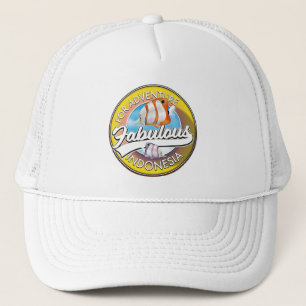Voor Adventure Fabulous Indonesia logo Trucker Pet