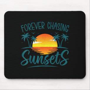 Voor altijd achter de zonsondergang aan Sunshine Z Muismat
