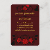 Voor altijd betoverd informatiekaartje (Voorkant)