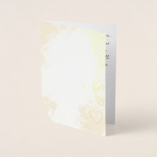 Voor altijd de jouwe, Valentijn Vouwkaart Folie Kaarten