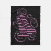 Voor altijd een danser fleece deken (Voorkant)