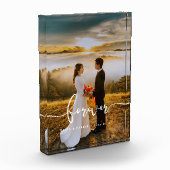 Voor altijd elegant ontwerp overlay bruiloft fotoblokken (Links)