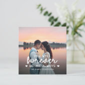 Voor altijd en altijd de Valentijn van de douanefo (Staand voorkant)