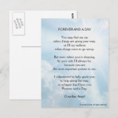 Voor altijd en een dag briefkaart (Voorkant / Achterkant)