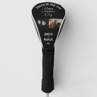 Voor altijd in je team Valentijnsdag 2 foto's Golfheadcover
