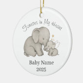 Voor altijd in mijn hart Baby verlies Ornament (Links)
