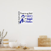 Voor altijd in mijn hartmoeder Colon kanker Poster (Keuken)
