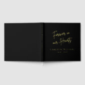 Voor altijd in ons hart begrafenismonument echt gastenboek (Volledig)