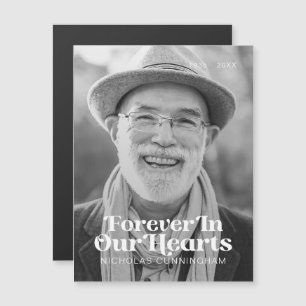 Voor altijd in ons hart Elegant Photo Memorial Car