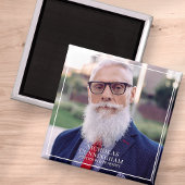 Voor altijd in ons hart Foto Memorial Keepslag Magneet