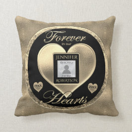 Voor altijd in ons hart Memorial Kussen