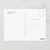 Voor altijd in ons hart Memorial Modern Simple Pho Briefkaart (Achterkant)