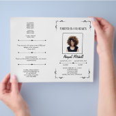 Voor altijd in ons hart Memorial Programme | FP001 Flyer (Hand)