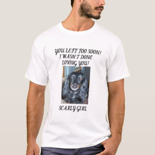 Voor altijd in ons hart: mijn geliefde vacht Baby T-shirt