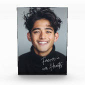 Voor altijd in ons hartenmonument fotoblokken (Voorkant)