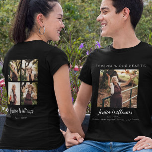 Voor Altijd in Onze Harten 5 Foto Collage Herd T-shirt